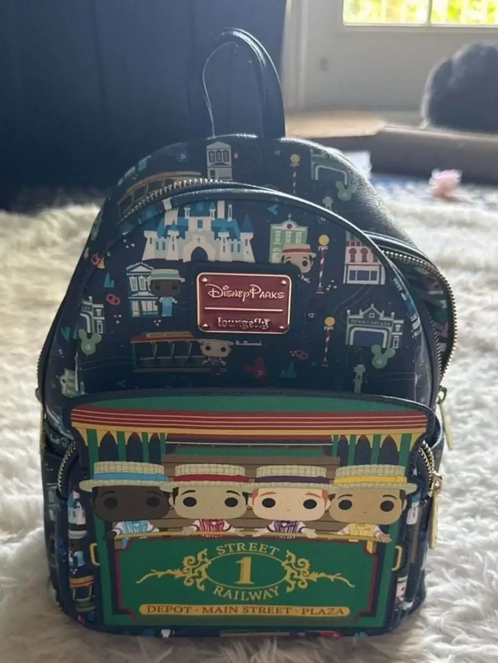 Loungefly Disney‎ Parks Funko Pop! Main Street U.S.A. Dapper Dans Mini Backpack